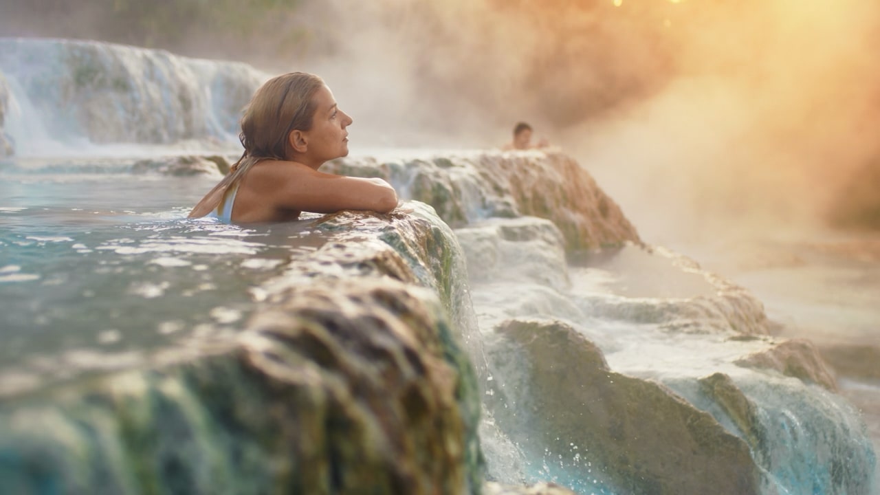 Luxury hot spring